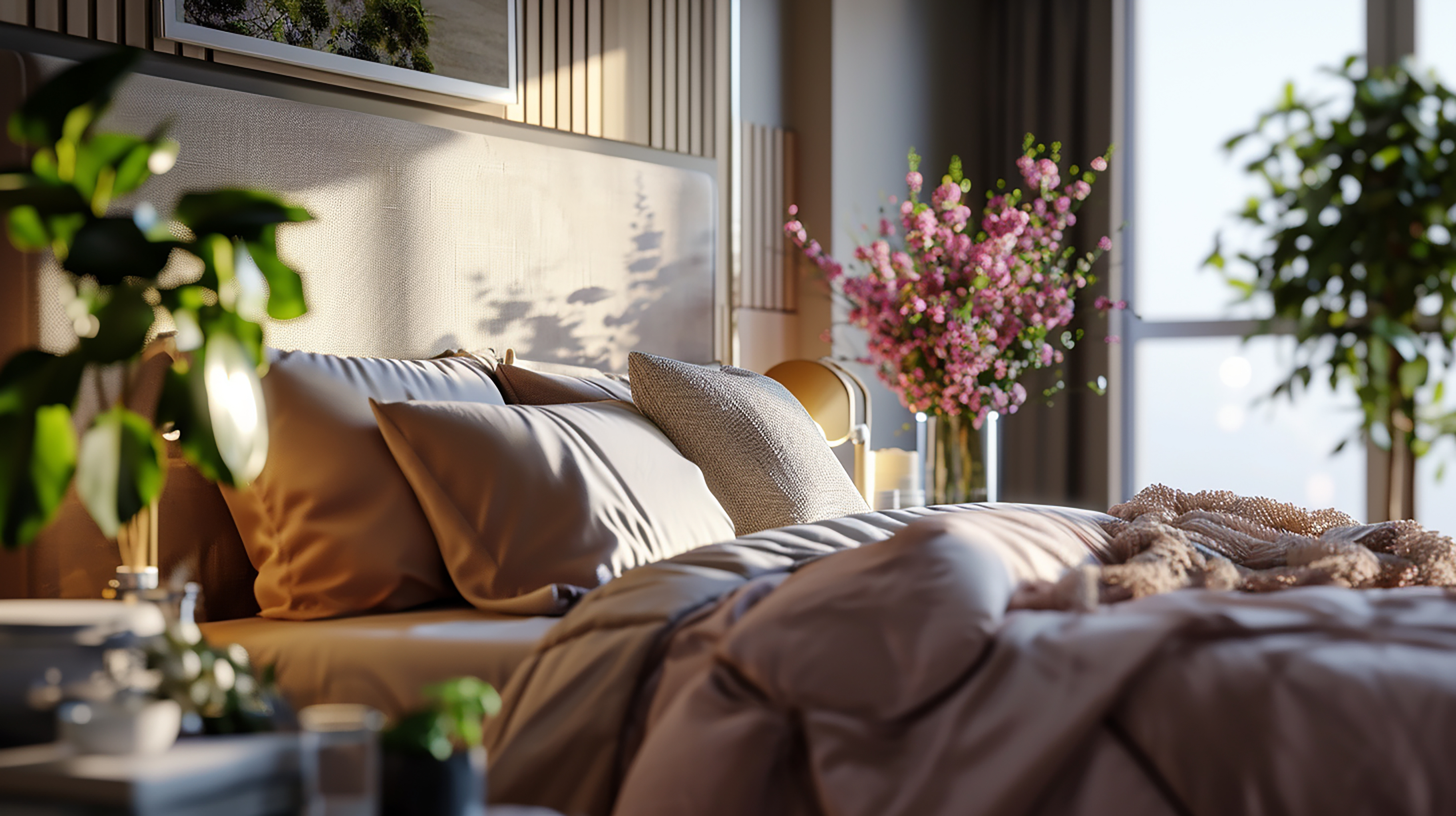 Découvrez comment intégrer des plantes dépolluantes, minéraux et compositions naturelles pour apaiser votre intérieur et améliorer votre bien-être.
